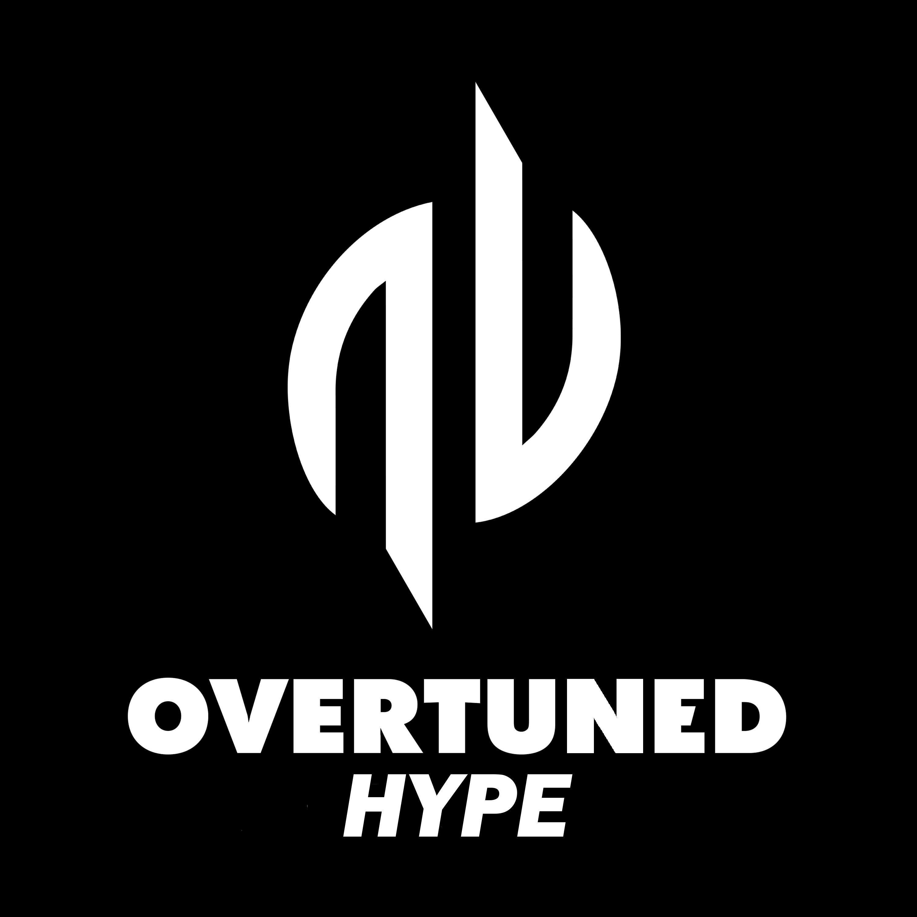 OVERTUNED HYPE Logo 3000BLCK